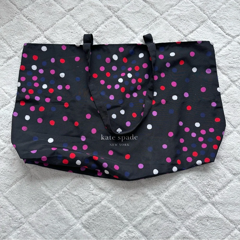 Kate Spade | Polka Dot Printed Nylon Tote | One Size